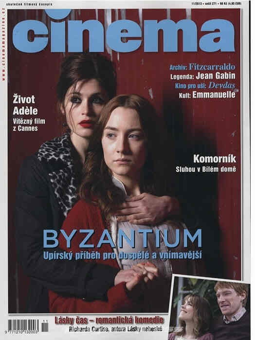 CINEMA (Cz) magazine side cover November/December 2013