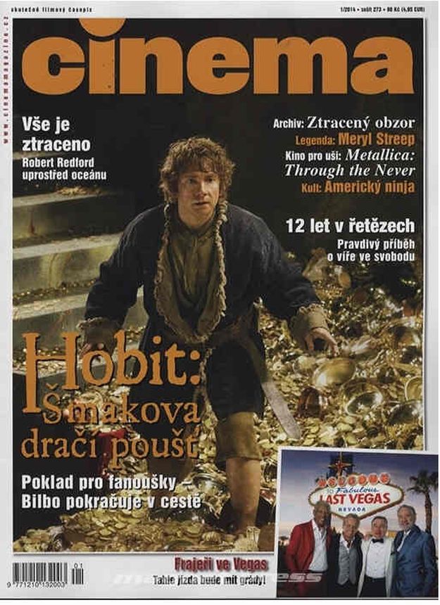 CINEMA (Cz) magazine side cover  January 2014
