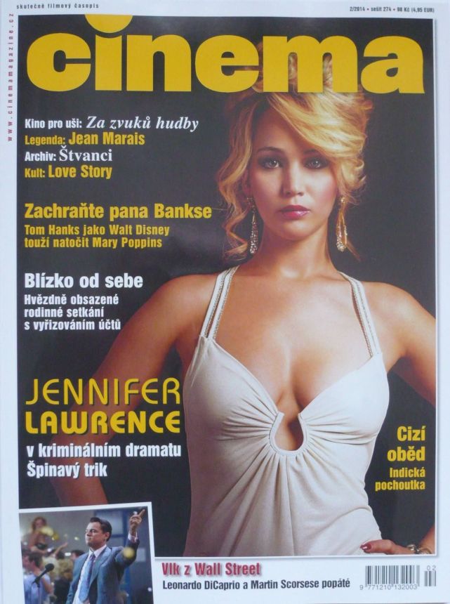 CINEMA (Cz) magazine side cover  February 2014