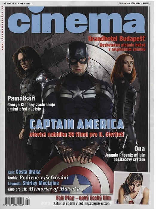 CINEMA (Cz) magazine side cover March 2014