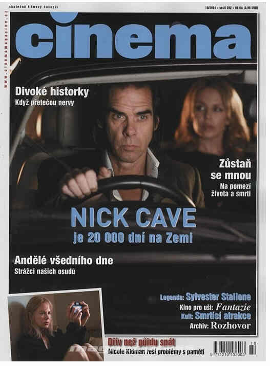 CINEMA (Cz) magazine side cover October 2014