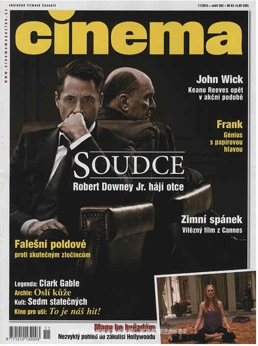 CINEMA (Cz) magazine side cover November 2014