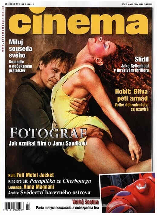 CINEMA (Cz) magazine side cover January 2015