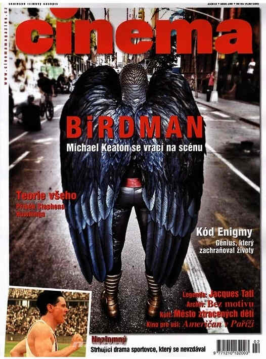 CINEMA (Cz) magazine side cover February 2015