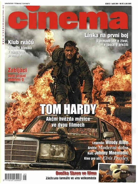 CINEMA (Cz) magazine side cover May 2015