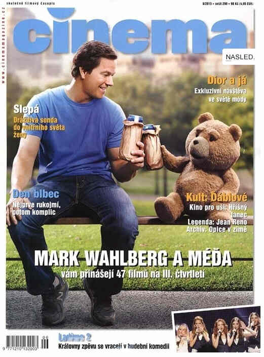 CINEMA (Cz) magazine side cover June 2015