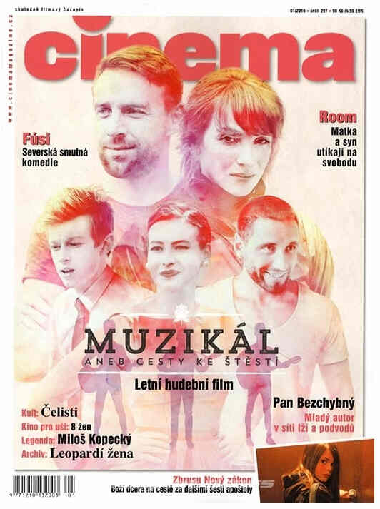 CINEMA (Cz) magazine side cover January 2016
