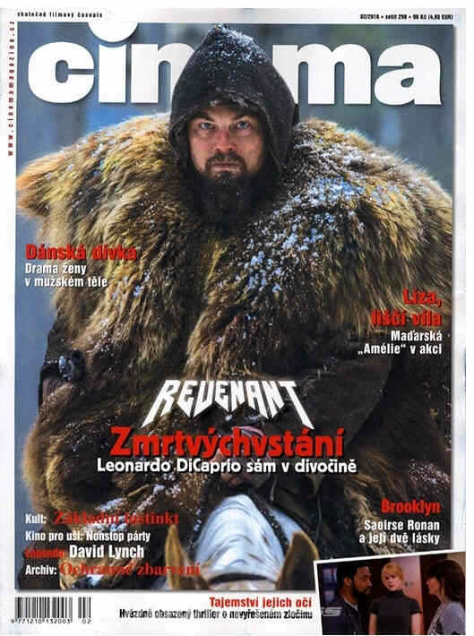 CINEMA (Cz) magazine side cover February 2016