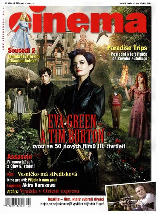 CINEMA (Cz) magazine side cover June 2016
