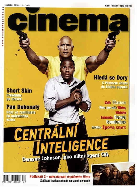 CINEMA (Cz) magazine side cover July 2016