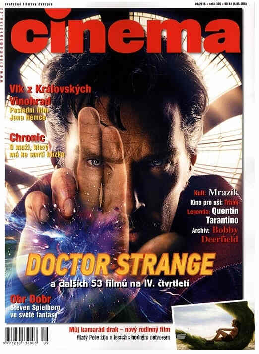 CINEMA (Cz) magazine side cover September 2016