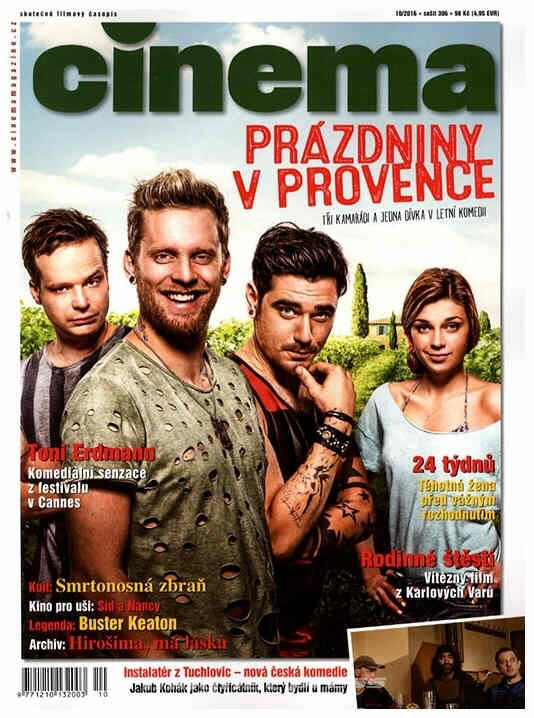 CINEMA (Cz) magazine side cover October 2016