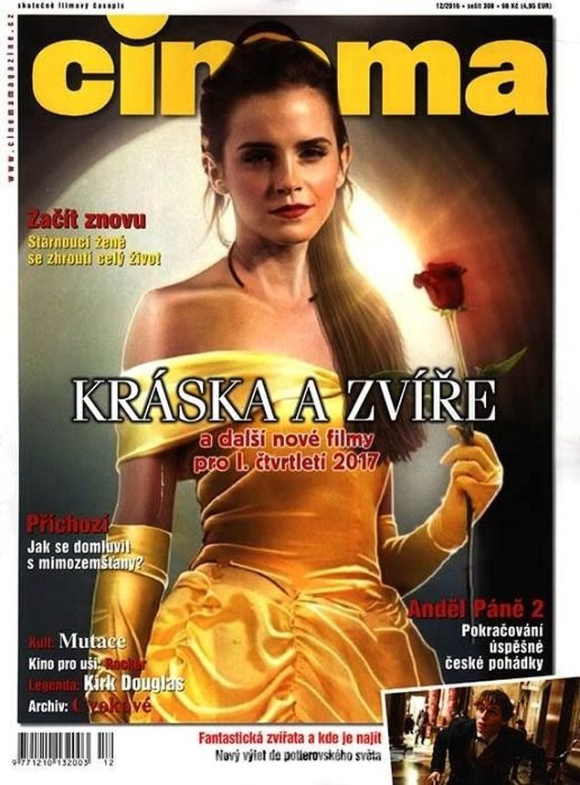 CINEMA (Cz) magazine side cover  December 2016