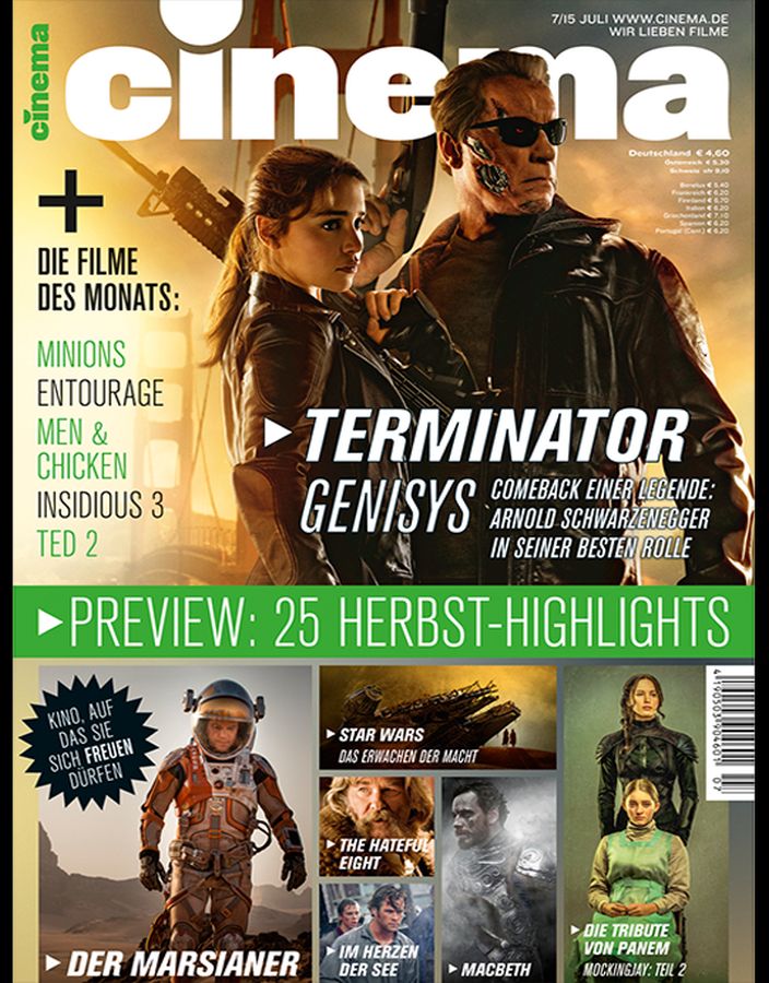 CINEMA (De) magazine side cover July 2015