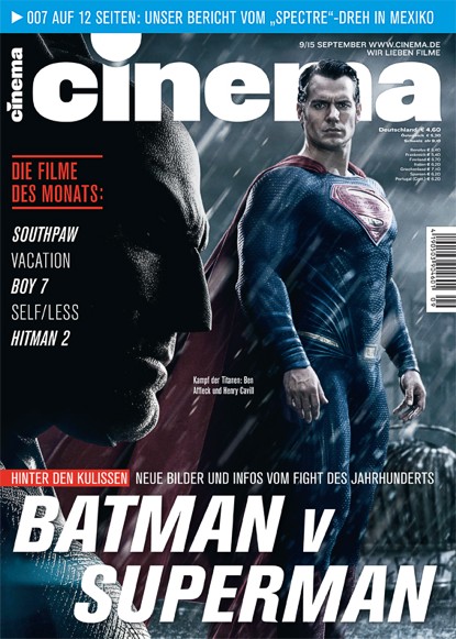 CINEMA (De) magazine side cover September 2015
