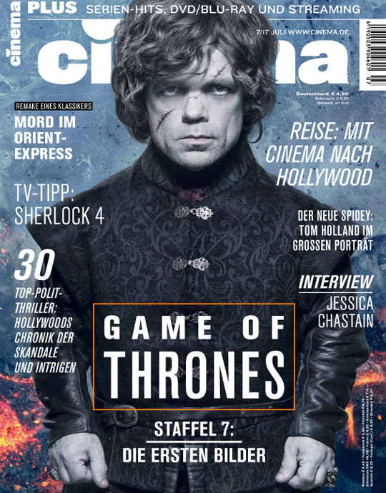 CINEMA (De) magazine side cover July 2017