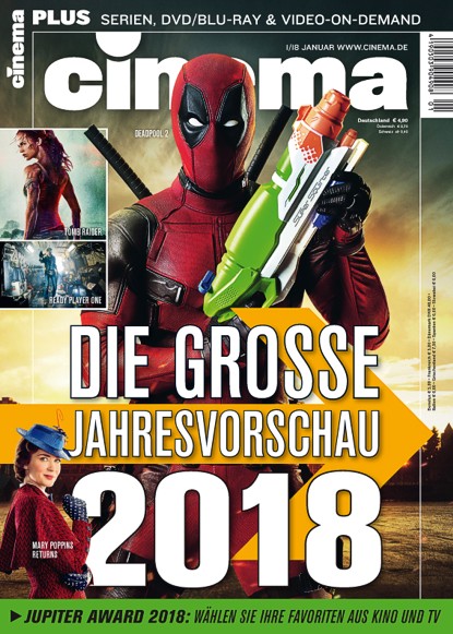 CINEMA (De) magazine side cover  January 2018