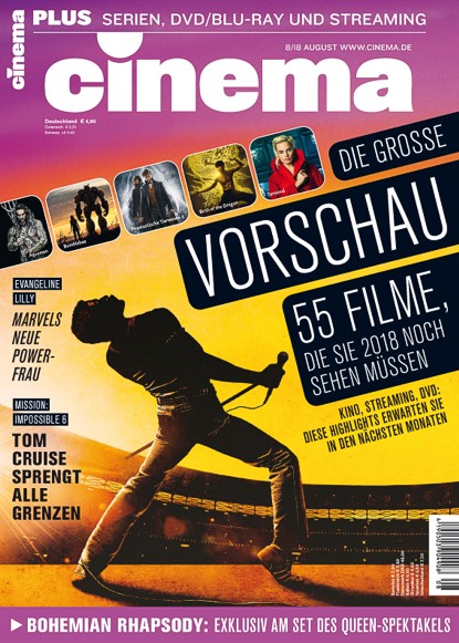 CINEMA (De) magazine side cover  August 2018