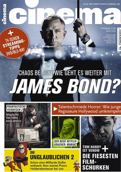CINEMA (De) magazine side cover  October 2018