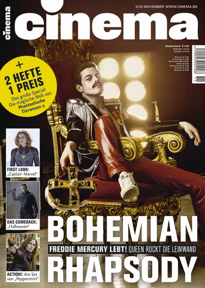 CINEMA (De) magazine side cover  November 2018