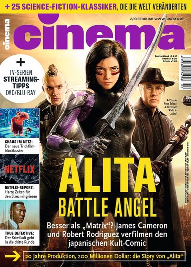 CINEMA (De) magazine side cover  February 2019