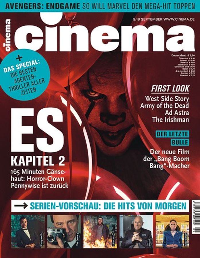 CINEMA (De) magazine side cover  September 2019