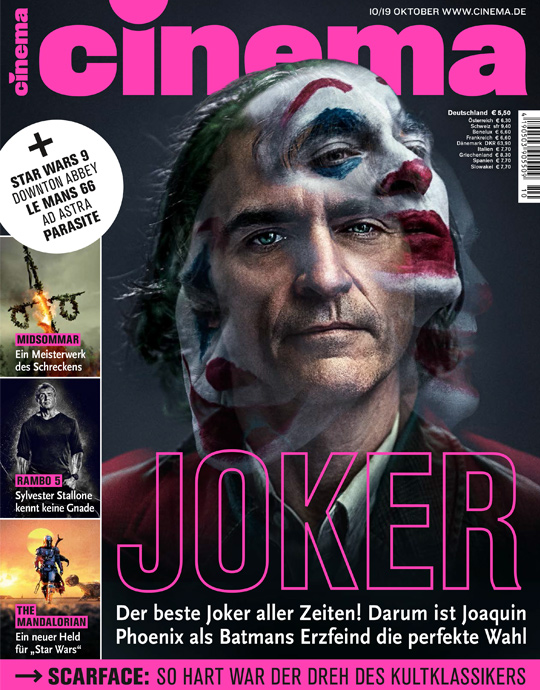 CINEMA (De) magazine side cover  October 2019