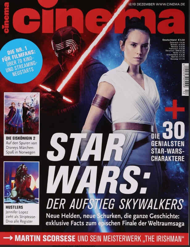 CINEMA (De) magazine side cover  December 2019