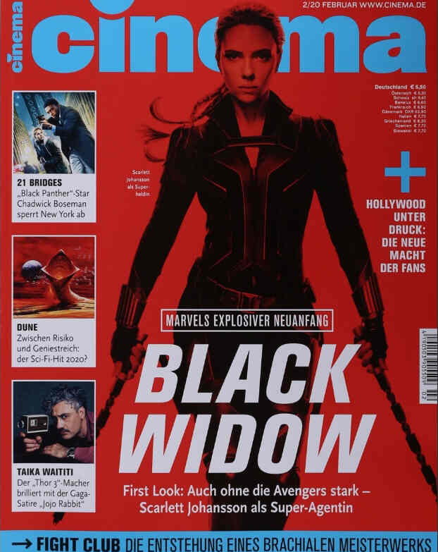 CINEMA (De) magazine side cover  February 2020