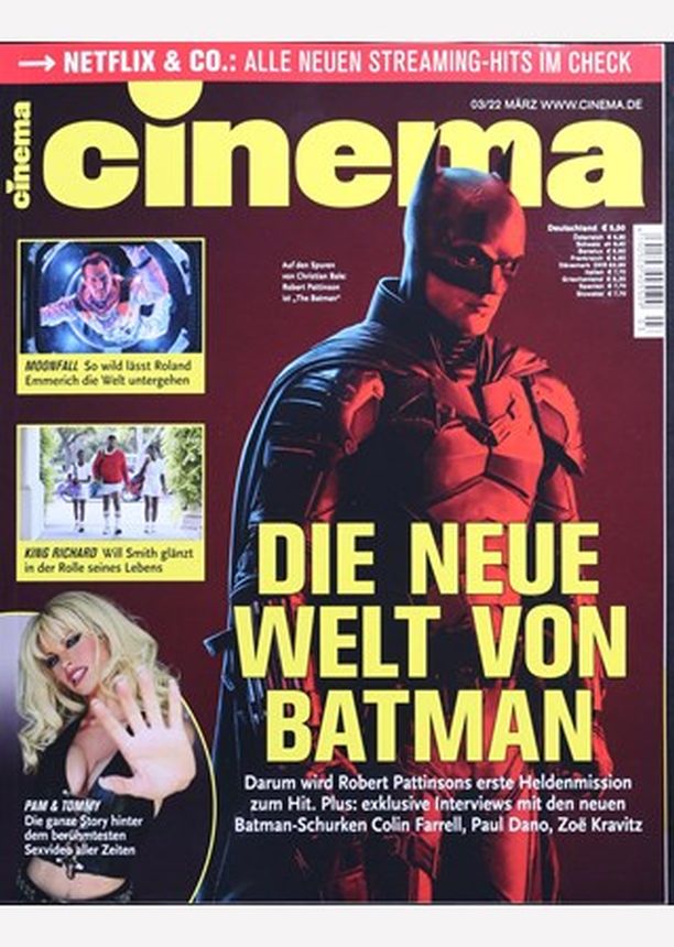 CINEMA (De) magazine side cover  March 2022
