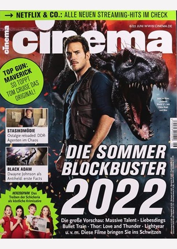 CINEMA (De) magazine side cover  June 2022
