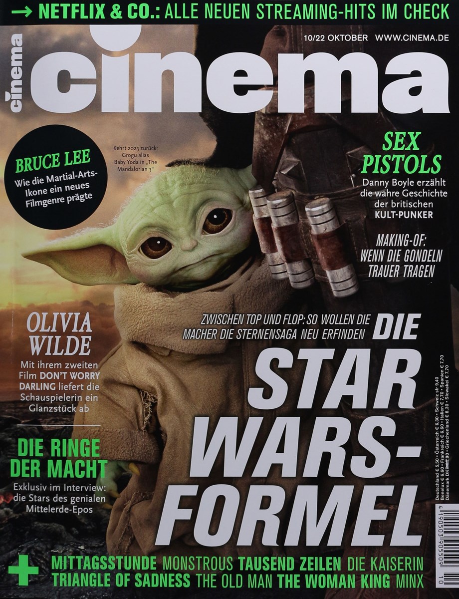 CINEMA (De) magazine side cover  October 2022