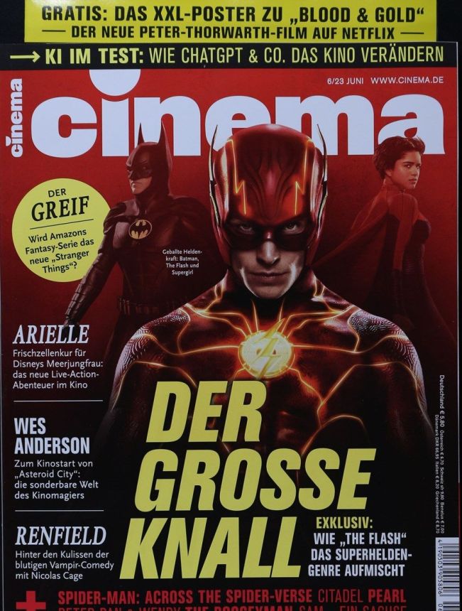 CINEMA (De) magazine side cover  June 2023