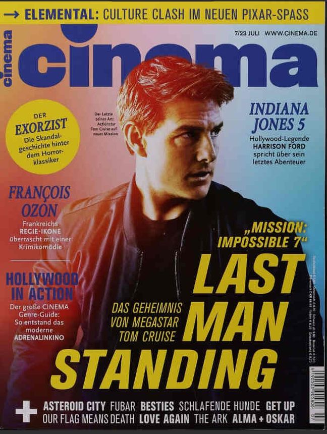 CINEMA (De) magazine side cover  July 2023