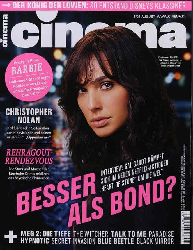 CINEMA (De) magazine side cover  August 2023