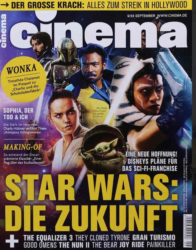 CINEMA (De) magazine side cover  September 2023