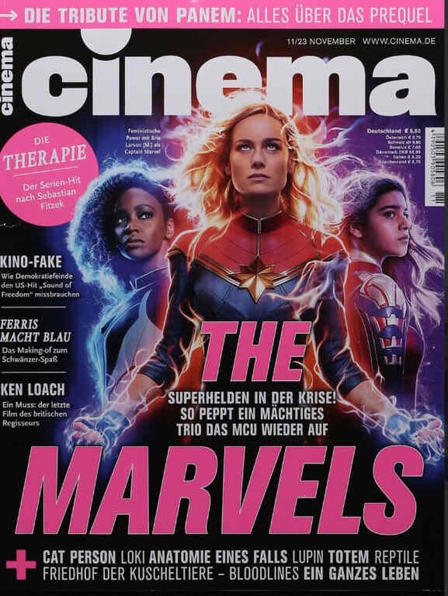 CINEMA (De) magazine side cover  November 2023