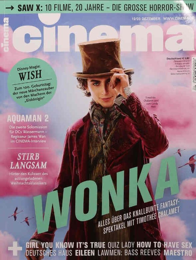 CINEMA (De) magazine side cover  December 2023