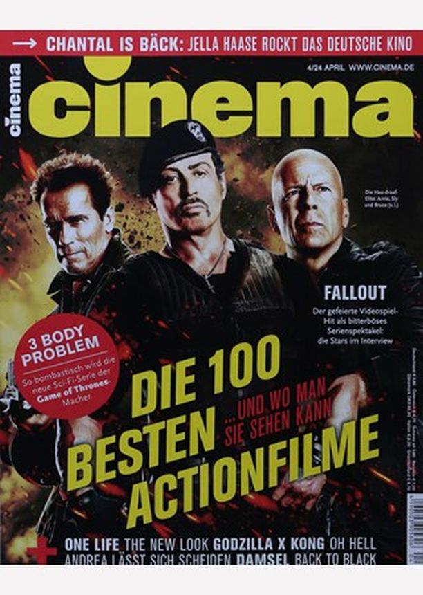 CINEMA (De) magazine side cover  April 2024