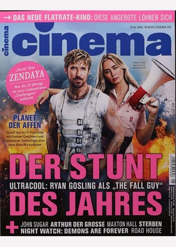 CINEMA (De) magazine side cover  May 2024