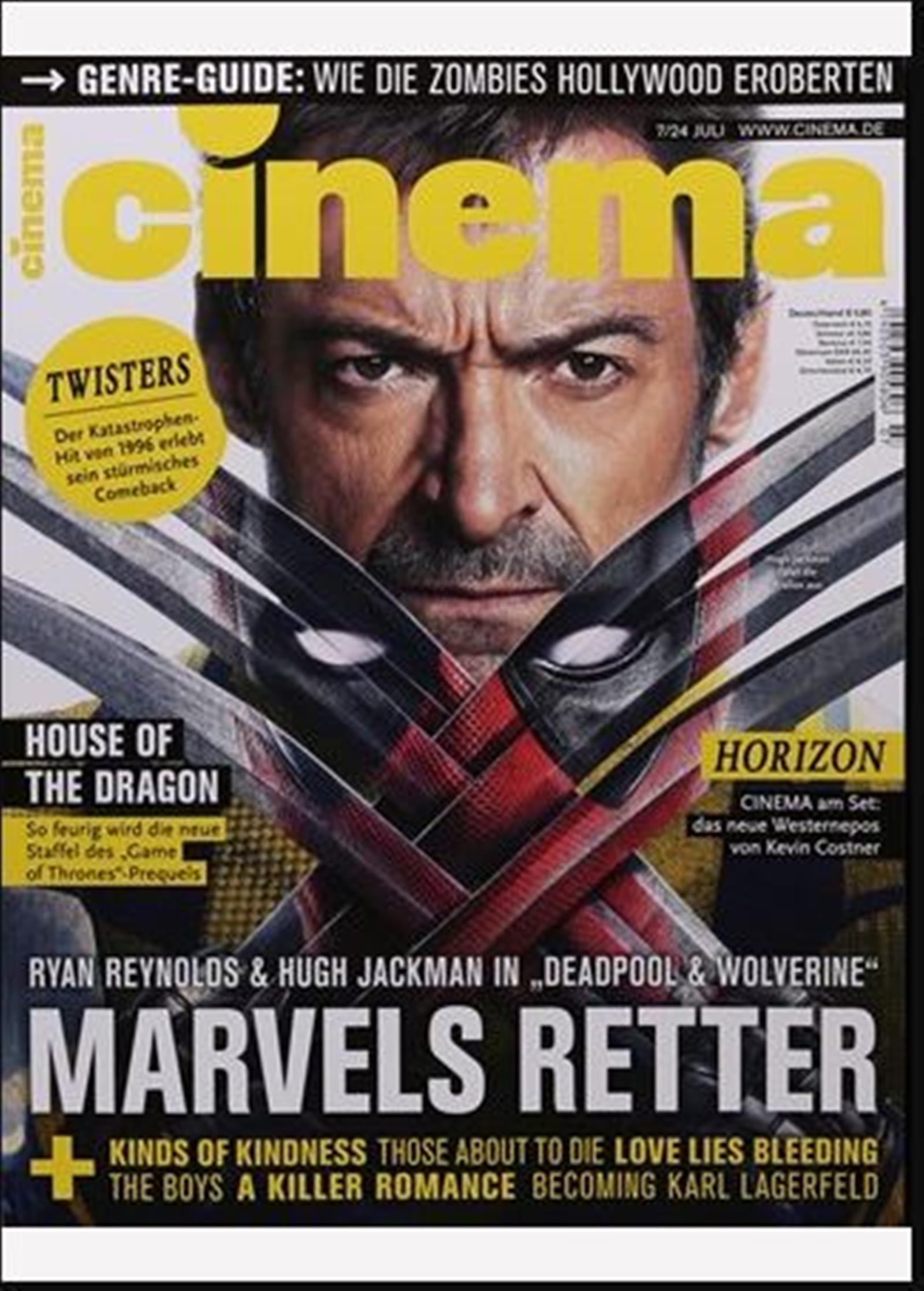 CINEMA (De) magazine side cover  July 2024