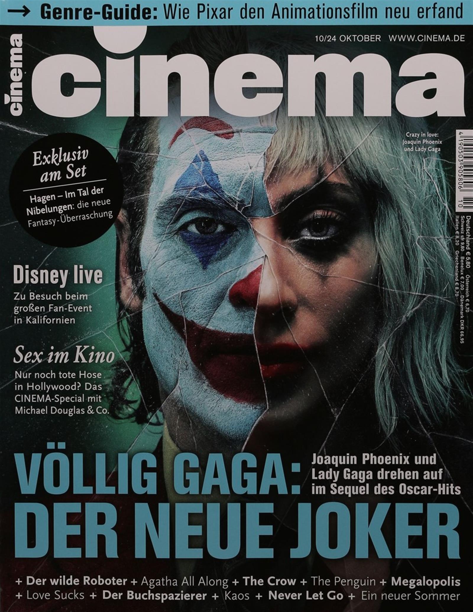 CINEMA (De) magazine side cover  October 2024