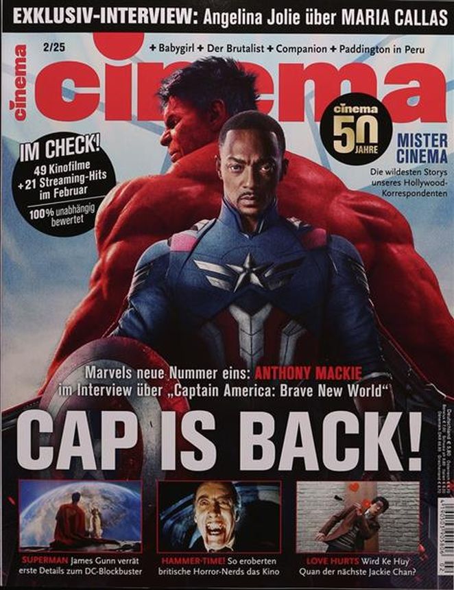 CINEMA (De) magazine side cover  February 2025