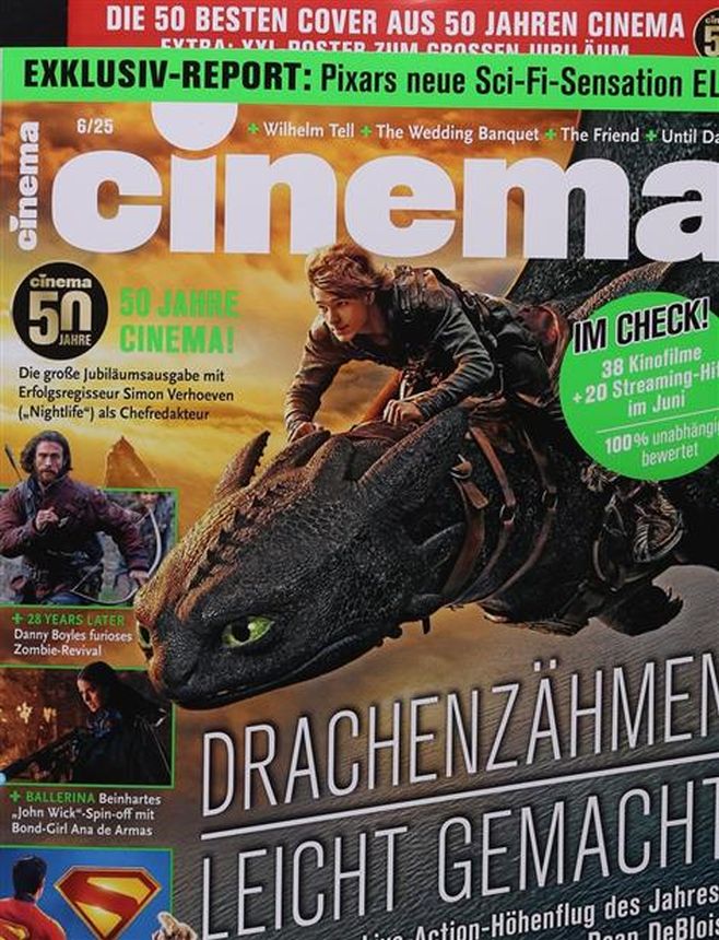 CINEMA (De) magazine side cover  June 2025