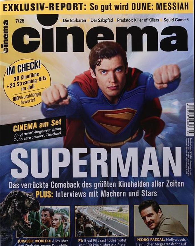 CINEMA (De) magazine side cover  July 2025