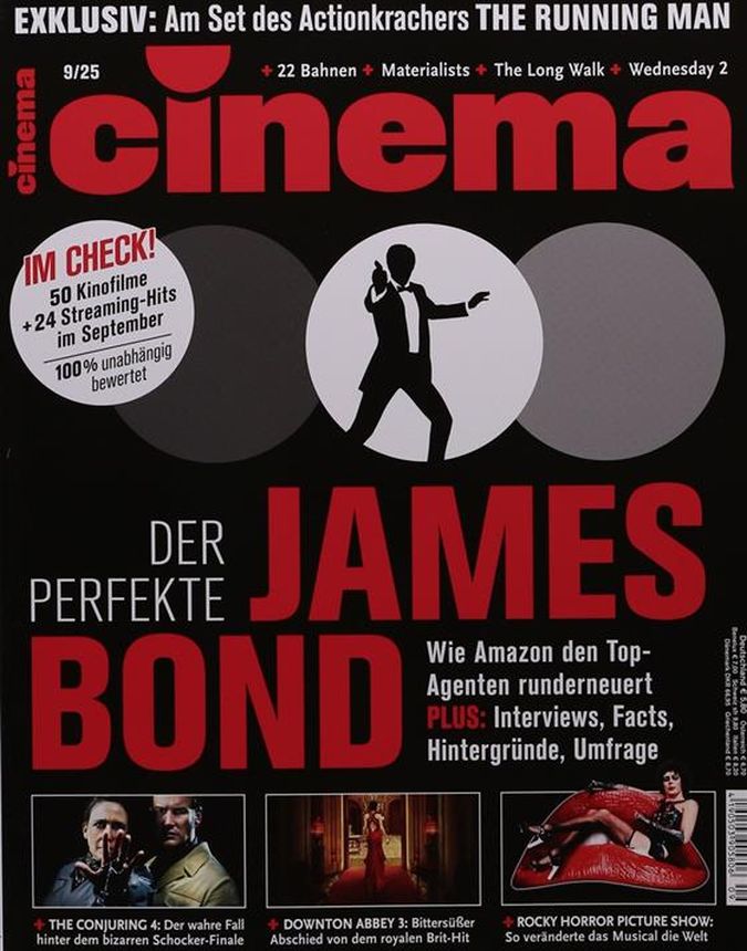 CINEMA (De) magazine side cover  September 2025