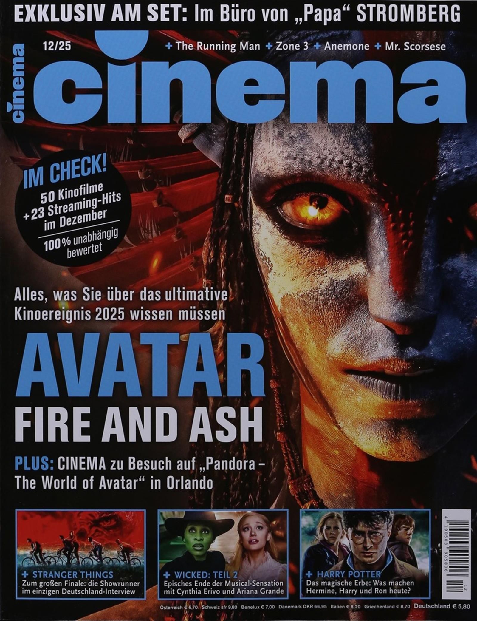 CINEMA (De) magazine side cover  December 2025