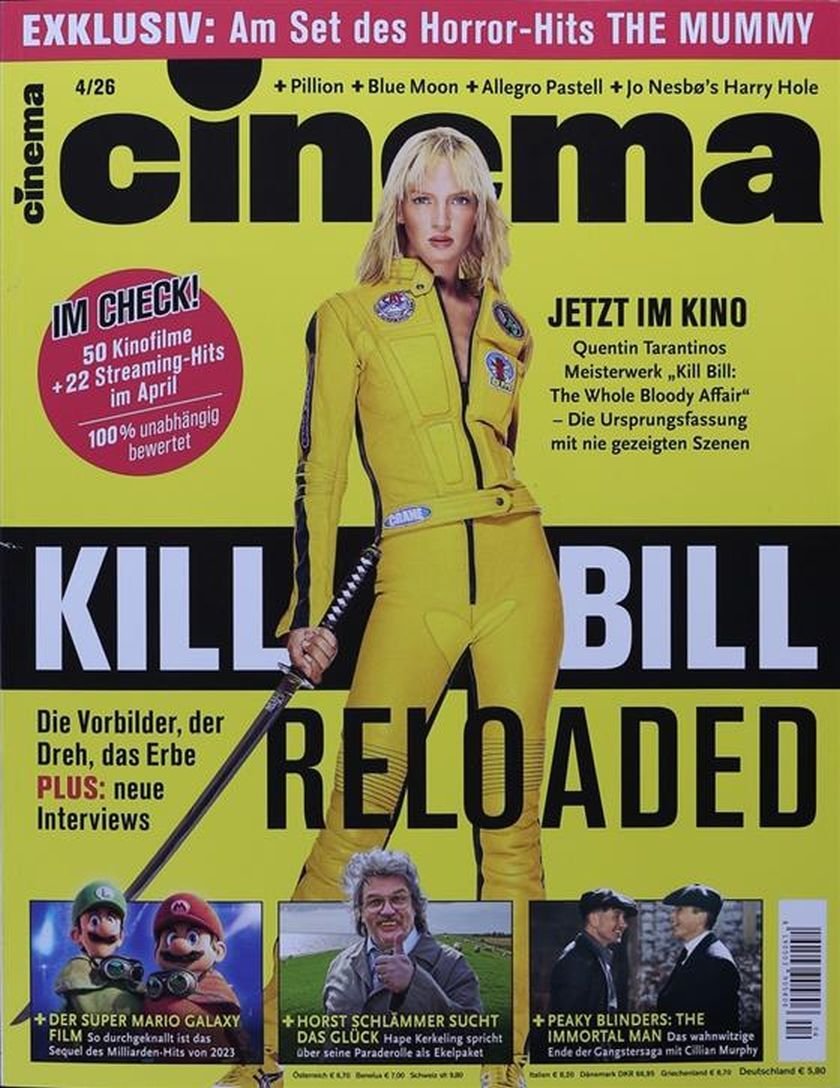 CINEMA (De) magazine side cover  April 2026