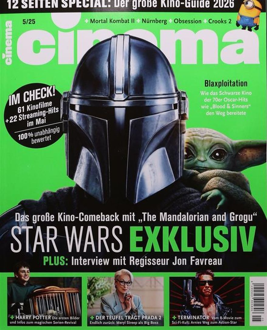 CINEMA (De) magazine side cover  May 2026