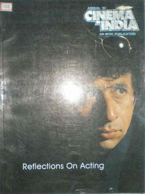 CINEMA IN INDIA magazine side cover  Annual   1992